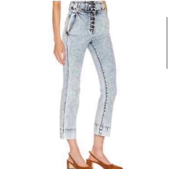 Ulla Johnson Denim - ULLA JOHNSON Ellis Jean Acid Wash